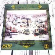 Vintage Thomas Kinkade Ceaco Jigsaw Puzzle 1000 Pieces “St Nicholas Circle” New