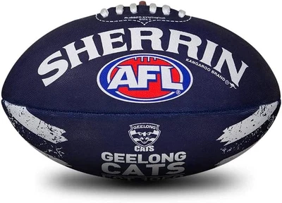 Sherrin AFL Geelong Cats Song Ball Multicolor