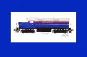 Gettysburg Railroad RS36 #70 11"x17" Matted Print Andy Fletcher signed