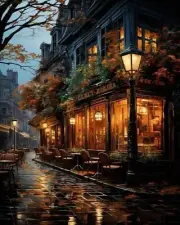 Paint by Numbers for Adults,Paint by Number Drawing Paintwork with Paintbrushes