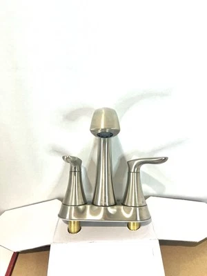 NEW! Pfister Bronson LG48-BS0K 4" Lav. Brushed Nickel Faucet with Pop Up Drain.