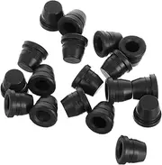 18PCS Rubber Brake Bleeder Screw Caps Durable Grease Fitting Covers for Vehicle Brake Dust Protection Easy Installation for Cars Motorcycles and Suvs