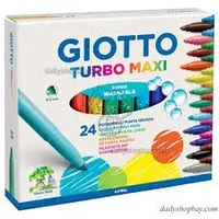 在飛比找蝦皮購物優惠-【義大利 GIOTTO】可洗式兒童安全彩色筆(24色)