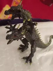 LIFE-LIKE 2-HEADED 6" IN LENGTH DRAGON BY SAFARI, SUPERIOR DETAILS & OPENING JAW