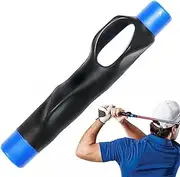 Golf Grip Trainer 6.1 Inch Golf Grip Training Aid for Improving Hand Positioning on Golf Club Portable Blue Golf Training Grip for Beginner, Learner, Golf Grip Trainer