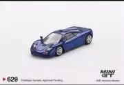 1:64 McLAREN F1 COBALT BLUE MINI GT 629