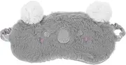 PACKOVE Cute Eye Mask Breathable Sleeping Mask for Comfortable Sleep Portable Fluffy Eye Cover for Light Blocking for Youth