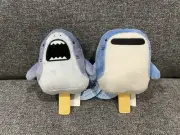 SAMEZU Great White Whale Shark Ice Pop Plush 6" Set New NWT