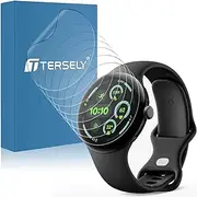 T Tersely [8 Pack] Screen Protector for Google Pixel watch 3 45MM, Premium TPU Soft Flex Full Coverage Anti-Scratch HD Clear Screen Protector Film Guard