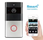 Smart Wireless WiFi Doorbell Intercom Video HD Camera Connects to Smartphone