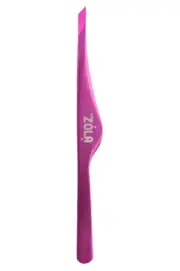 ZOLA Professional Beveled Tweezers for eyebrows PINK