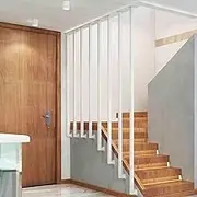 Metal Hand Rails for Indoor Stairs Non-Slip and Comfty Stair Handrail Railing Safety Grab Handle for Household Or Commercial Buildings, Easy to Install(2.6ft/80cm)