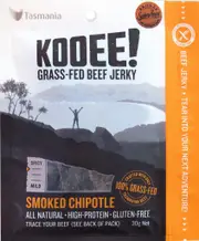 Kooee! Snacks Beef Jerky - Smoked Chipotle (Gluten Free) - 30g (NDIS)