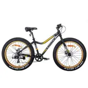 NNEDSZ Trinx Tiger T106 Fat Bike Shimano 7 Speed Bicycle Orange