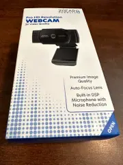 ZGear Connect Pro HD Resolution Webcam 2K Video Quality (CM-W5MPA-BK)