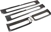 Dry Carbon Fiber Car Door Sills Scuff Plate Guard Threshold Strip Cover Compatible with Mercedes-Benz G Class W464 G63 G500 2019-2020