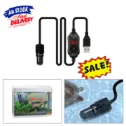 Mini Aquarium Fish Tank Heater USB Heating Rod Submersible Thermostat Heater CR