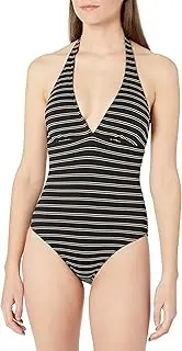 [CHAPS] Women's Halter Mio One Piece Swimsuit