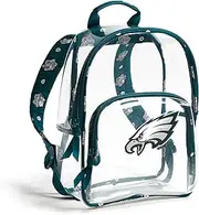 Vera Bradley Women's Clear NFL Small Backpack (Multiple Teams Available) Bookbag