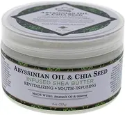 Nubian Heritage 100% Organic Shea Butter Infused With Frankincense And Myrrh by Nubian Heritage for Unisex - 4 oz Moisturizer, 118.3 millilitre