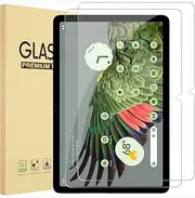 [Vekol] 2 Pack Tempered Glass for Google Pixel Tablet (11-Inch, 2023 Model), Screen Protector HD Clear Film Guard for Pixel Tablet 11", 9H Hardness, Anti-Scratch, Touch Sensitive