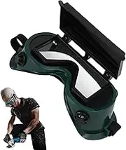 Welding Goggles, Eye Protection Goggles, Eye Protection Grinding Plasma Cutting Brazing Flipping Up Glasses Dustproof for Soldering Torching