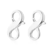 2 Pieces Double Opening Lobster Clasps 925 Sterling Silver Lobster Clasp Jewelr