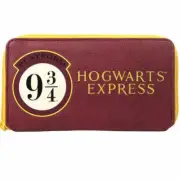 Harry Potter Purse Hogwarts Express Zip Wallet Licensed 21cm x 12cm New