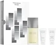 Issey Miyake Leau Dissey Pour Homme for Men 3 Pc Gift Set 4.2 oz EDT Spray, 1.7oz Shower Gel, 1.7oz After Shave