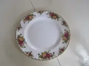 Set @ 4 New Royal Doulton- Albert Old Country Roses Dinner Bone China Plates
