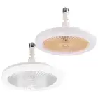 Socket Ceiling Fan with Light Enclosed Led Ceiling Mini Fan with Remote Control