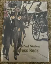 Address Book Sherlock Holmes 1993 Robert Frederick LTD UK Unused NOS