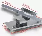 Manual Stainless Steel Frozen Meat Slicer Beef Slicing Machine Handle Vegetab ve