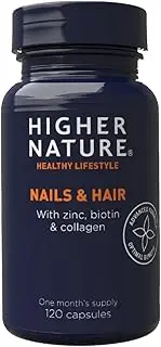 Higher Nature Nails & Hair Pack of 120