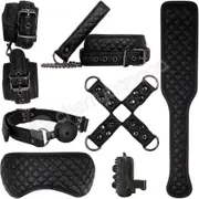 Adam &amp; Eve Fetish Dreams Advanced Bondage Set 7 Piece BDSM Kit