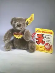 Steiff Teddy Bear Miniature 2.50 inches Mohair Teddy KNOPF IM OHR 0202/11