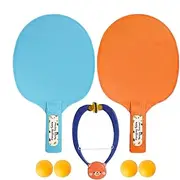 Kids Games - pingg Pong | Pingpong Game | Table Tennis Trainer, Door pingg Pong Game, Hangable Table Tennis Trainer Portable Set, Doorway pingg Pong, Doorway Table Tennis Trainer, Indoor Games