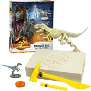 Jurassic World Dominion Dinosaur Dig Blue T-Rex & Amber STEM Excavation Kit Tool