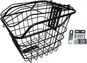 Tadill Hanging Bicycle Basket, Bicycle Basket with Lid, Cycling, Lightweight Bicycle Basket, Luggage Accessories, Hiking, Kids Bikes, Travel