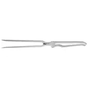 Furi Pro Japanese Steel Carving Fork Reverse-Wedge Utensil Silver 18cm Blade