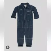 One Teaspoon Kids Paradse Jumpsuit Denim size 10-12 NWT