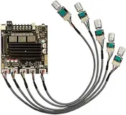 Fahgaer -ST21 Bluetooth Digital Amplifier Board 2.1 Channel 100Wx2+200W Subwoofer Chip TPA3221 HiFi Stereo Amplifier Board(C)