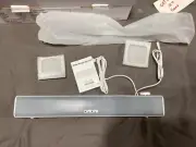 ChonChow Computer Soundbar Speaker Wired/Wireless (White)