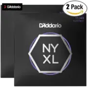 2-PACK D'Addario NYXL1149 NYXL Nickel Wound Medium Electric Guitar Strings 11-49