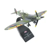 1/72 Spitfire Fighter WWII Legendary Fighter Diecast Airplane Model Souvenir