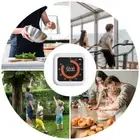 Digital Timer Space Saving Bathroom Visual Clock, for Kitchen Home and Classroom
