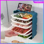 MULTI-LAYER SIDE DISH PLATE SIX-LAYER SORTING STACKING DRAWE