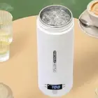 Electric Car Kettle 12V Leakproof 4 Temperature Controls for Boiling Water Fast
