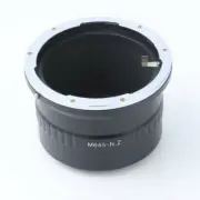 M645-NZ Lens Mount Adapter for Mamiya 645 M645 Lens to for Nikon Z Z6 Z7 Camera