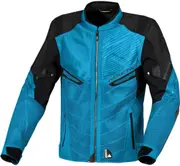 Macna Foxter Motorcycle Textile Jacket, black-blue, Size XL for Men Black Blue